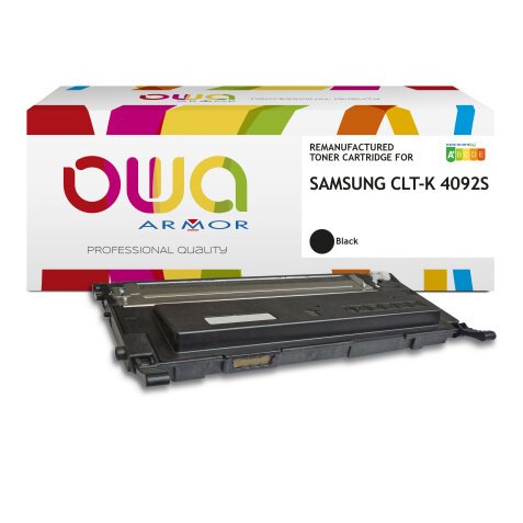 Toner remanufacturé OWA - standard - Noir - pour SAMSUNG CLT-K 4092S/ELS