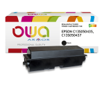 Toner remanufacturé OWA - haute capacité - Noir - pour EPSON C13S050435, C13S050437