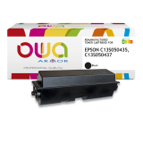 EN_Toner remanufacturé OWA - haute capacité - Noir - pour EPSON C13S050435, C13S050437