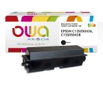 Toner remanufacturé OWA - standard - Noir - pour EPSON C13S050436, C13S050438