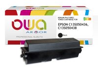 EN_Toner remanufacturé OWA - standard - Noir - pour EPSON C13S050436, C13S050438