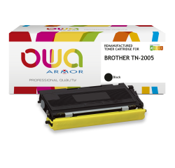 Toner remanufacturé OWA - standard - Noir - pour BROTHER TN-2005