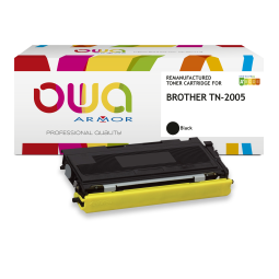 EN_Toner remanufacturé OWA - standard - Noir - pour BROTHER TN-2005