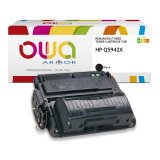 Toner remanufacturé OWA - très très haute capacité - Noir - pour HP Q5942X