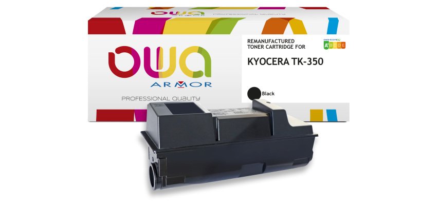 OWA wiederaufbereiteter Toner - Standard - Schwarz - für KYOCERA TK-350