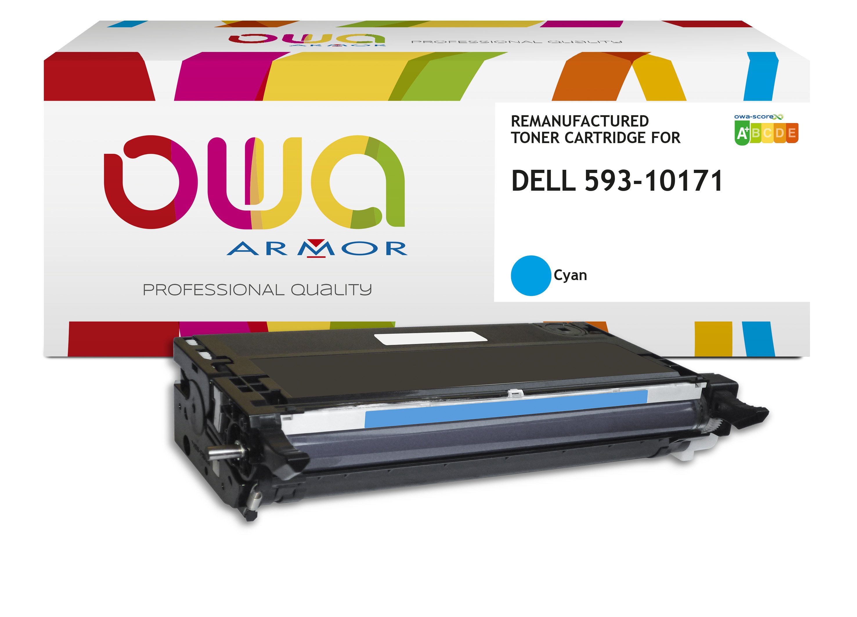 Toner remanufacturé OWA - haute capacité - pour DELL 593-10171 on bruneau.lu