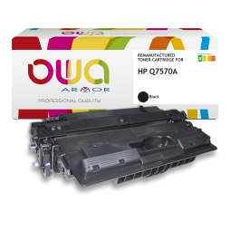 EN_Toner remanufacturé OWA - standard - Noir - pour HP Q7570A