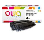 Toner remanufacturé OWA - haute capacité - Noir - pour HP CE255X, CANON 724H