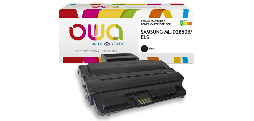 Toner remanufacturé OWA - haute capacité - Noir - pour SAMSUNG ML-D2850B/ELS