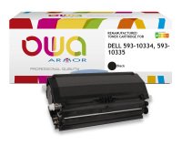EN_Toner remanufacturé OWA - haute capacité - Noir - pour DELL 593-10334, 593-10335