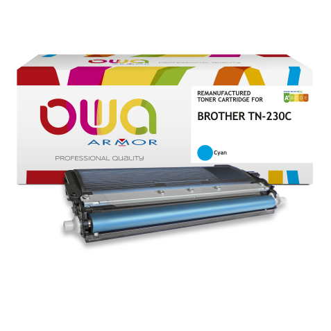 Toner remanufacturé OWA - standard - pour BROTHER TN-240C, TN-230C