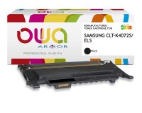 Toner remanufacturé OWA - standard - Noir - pour SAMSUNG CLT-K4072S/ELS