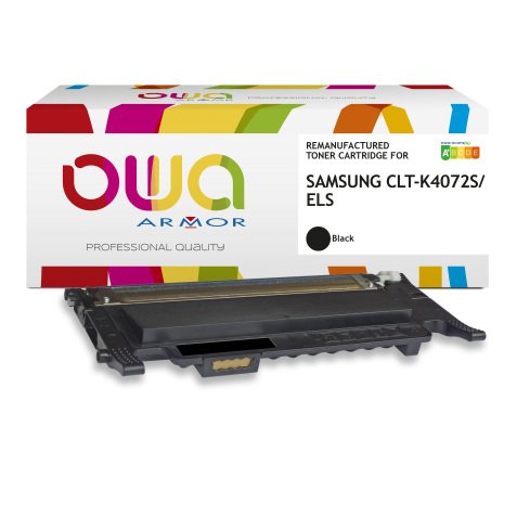 Toner remanufacturé OWA - standard - Noir - pour SAMSUNG CLT-K4072S/ELS