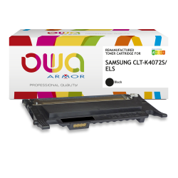 Toner remanufacturé OWA - standard - Noir - pour SAMSUNG CLT-K4072S/ELS