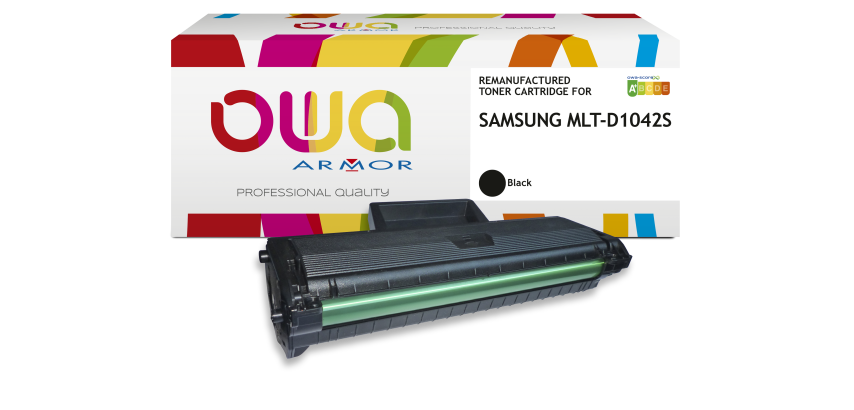 OWA wiederaufbereiteter Toner - Standard - Schwarz - für SAMSUNG MLT-D1042S/ELS