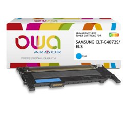 Toner remanufacturé OWA - standard - pour SAMSUNG CLT-C4072S/ELS