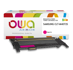 Toner remanufacturé OWA - standard - Magenta - pour SAMSUNG CLT-M4072S/ELS