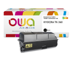 Toner remanufacturé OWA - standard - Noir - pour KYOCERA TK-360