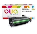 Toner remanufacturé OWA - haute capacité - Noir - pour HP CE260X