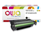 Toner remanufacturé OWA - haute capacité - Noir - pour HP CE260X