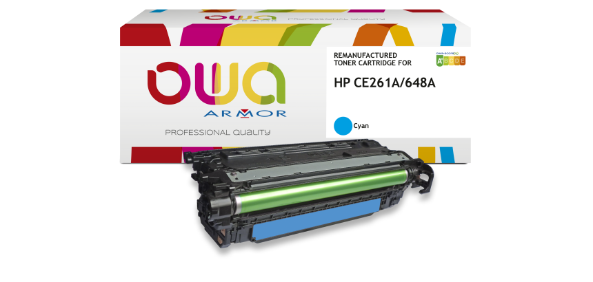 Toner remanufacturé OWA - standard - pour HP CE261A