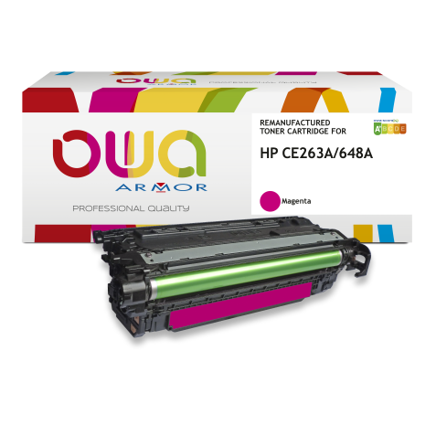 Toner remanufacturé OWA - standard - pour HP CE263A