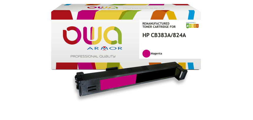 Toner remanufacturé OWA - standard - pour HP CB381A