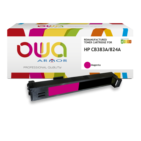 Toner remanufacturé OWA - standard - pour HP CB381A