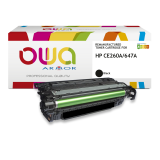 EN_Toner remanufacturé OWA - standard - Noir - pour HP CE260A