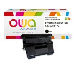 Toner remanufacturé OWA - haute capacité - Noir - pour EPSON C13S051170, C13S051173