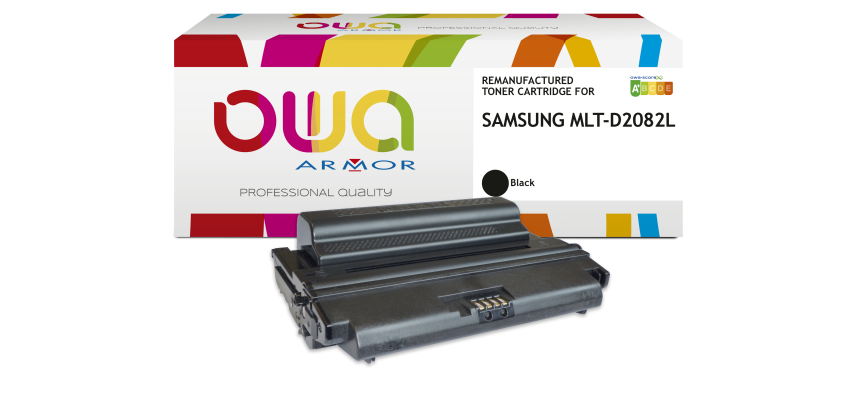 Toner remanufacturé OWA - haute capacité - Noir - pour SAMSUNG MLT-D2082L/ELS