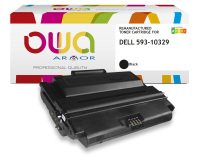 Toner remanufacturé OWA - haute capacité - Noir - pour DELL 593-10329