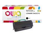 Toner remanufacturé OWA - haute capacité - Noir - pour LEXMARK E462U21G, E462U11E, E462U31E, DELL 593-10838, 593-10839, 593-10840, 593-10841, IBM 39V3202, 39V3203, 39V3204, 39V3926