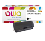 Toner remanufacturé OWA - haute capacité - Noir - pour LEXMARK E462U21G, E462U11E, E462U31E, DELL 593-10838, 593-10839, 593-10840, 593-10841, IBM 39V3202, 39V3203, 39V3204, 39V3926