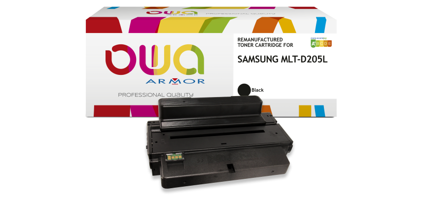 Toner remanufacturé OWA - haute capacité - Noir - pour SAMSUNG MLT-D205L/ELS