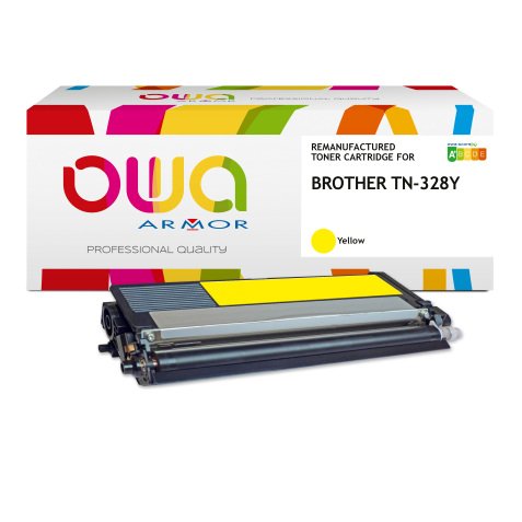 Toner remanufacturé OWA - haute capacité - pour BROTHER TN-328C