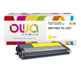 Toner remanufacturé OWA - haute capacité - pour BROTHER TN-328C