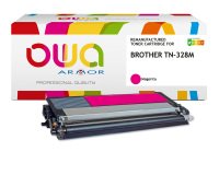 Toner remanufacturé OWA - haute capacité - pour BROTHER TN-328C