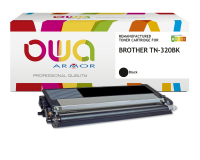 EN_Toner remanufacturé OWA - standard - Noir - pour BROTHER TN-320BK