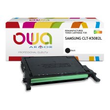 Toner remanufacturé OWA - standard - Noir - pour SAMSUNG CLT-K5082L/ELS