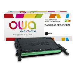 Toner remanufacturé OWA - standard - Noir - pour SAMSUNG CLT-K5082L/ELS