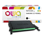 Toner remanufacturé OWA - standard - Noir - pour SAMSUNG CLT-K5082L/ELS