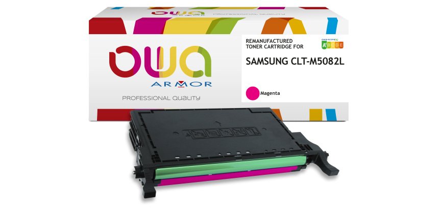 Toner remanufacturé OWA - standard - pour SAMSUNG CLT-C5082L/ELS