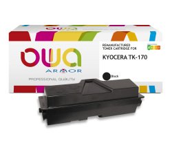 Toner remanufacturé OWA - standard - Noir - pour KYOCERA TK-170