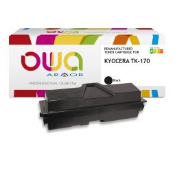 Toner remanufacturé OWA - standard - Noir - pour KYOCERA TK-170