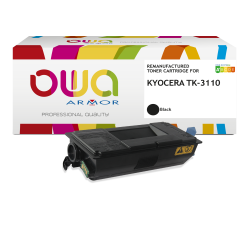 Toner remanufacturé OWA - haute capacité - Noir - pour KYOCERA TK-3110