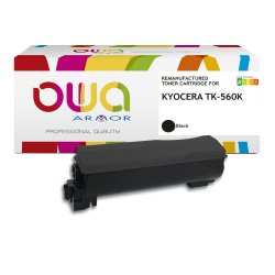 Toner remanufacturé OWA - standard - Noir - pour KYOCERA TK-560K