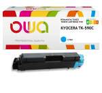 Toner remanufacturé OWA - standard - pour KYOCERA TK-590 C