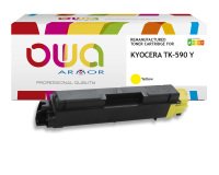 Toner remanufacturé OWA - standard - pour KYOCERA TK-590 C