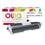 DE_Toner remanufacturé OWA - standard - Noir - pour HP CE310A, CANON 729 BK